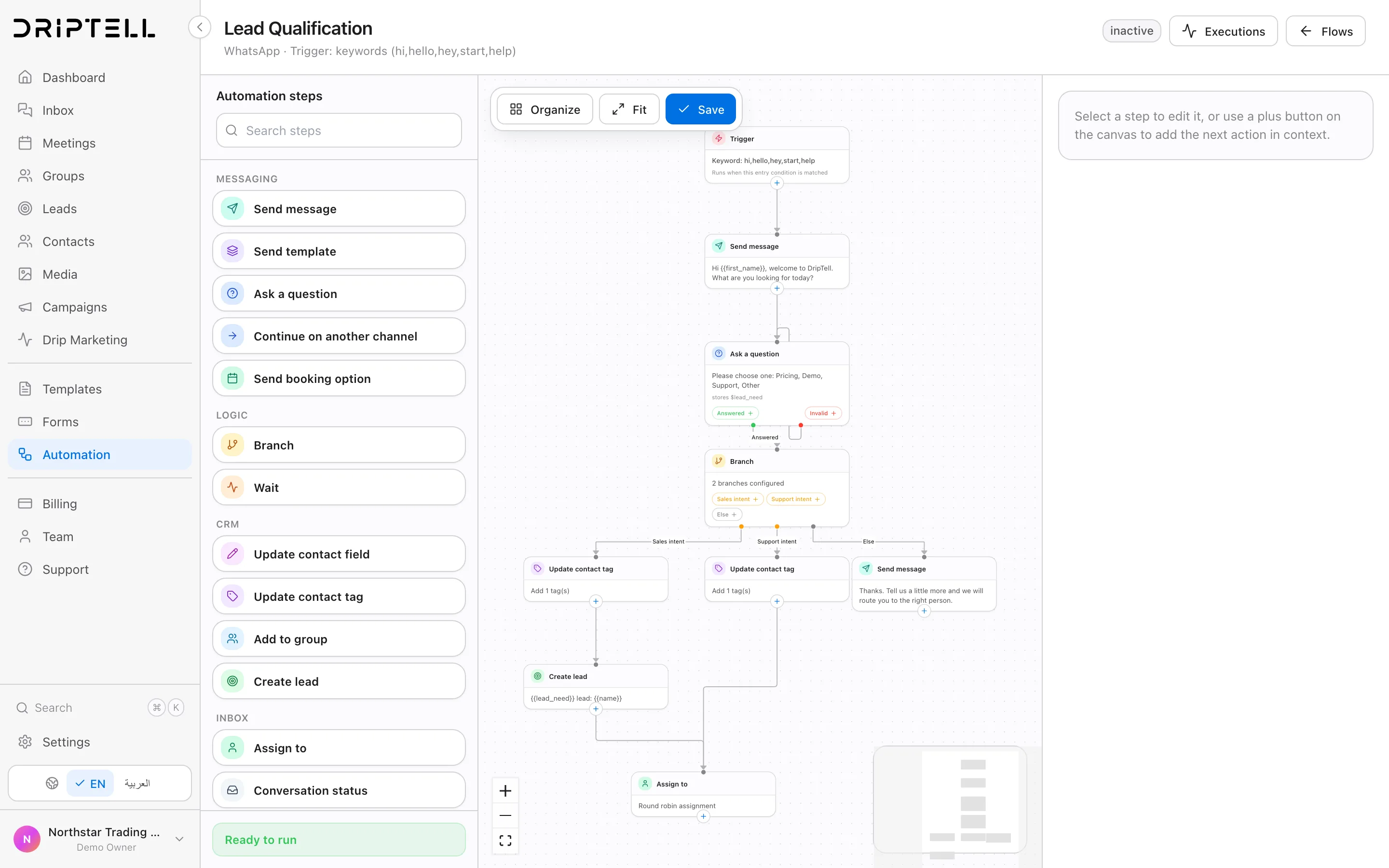 Automate the repeatable steps and keep every handoff visible.